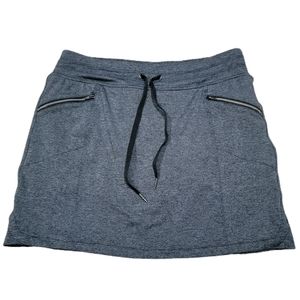 Tangerine Gray Athletic Skirt With Shorts Underneath NWOT Small